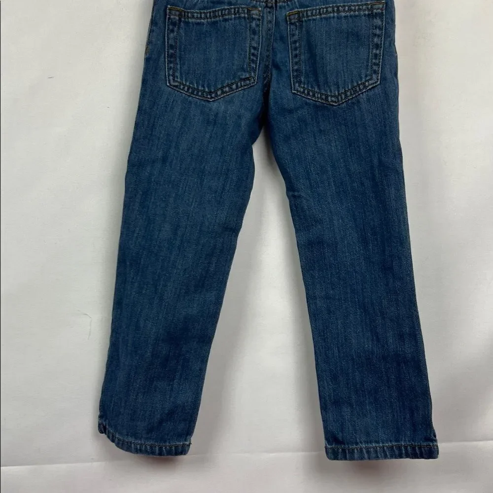 Crazy 8 Blue Rocker Jeans adjustable waistband Size 3T